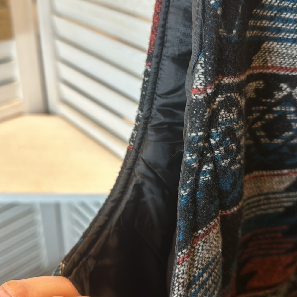 Ruff Hewn Thick Southwestern Style Vest - Picture 5 of 5